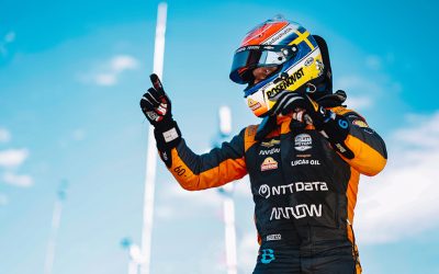 IndyCar – Rosenqvist regala un’ultima pole all’Arrow McLaren a Laguna Seca